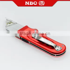 Wholesale Utility Knife With Aluminum Handle OEM Free Sample Cutter thumbnail-2