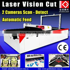 Printed Custom Apparel Pattern Cutting Laser Machine thumbnail-1