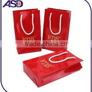 High Quality Paper Jewelry Bags Reusable Shopping Bag thumbnail-2