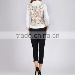 PRETTY STEPS 2016 China Different Types of Blouse Designs Spring New Design Print Casual Lady Blouse thumbnail-6