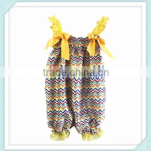 New Baby Girls Rompers Chevron Satin Romper Zig Zag Knickers Bockers Chatter Marks Baby Bubble Knickers Baby Knickers Baby Pant thumbnail-1