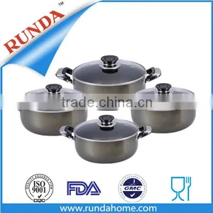 8pcs Aluminum Non-stick Cookware Sets thumbnail-1