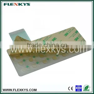 Round Embossment Polyester Switch Keypad With 3M Adhesive Very Good thumbnail-2