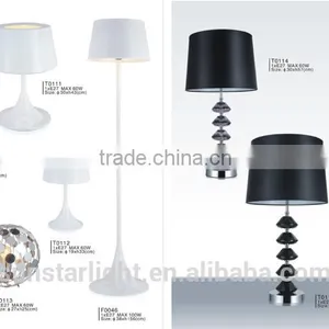 Antique Crystal Chandelier Floor And Table Lamp Sets Lights thumbnail-4