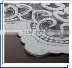 Laser Embroidery Flower Design Fabric For Curtains thumbnail-2