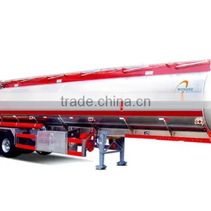 3 Axle Aluminum Alloy Fuel Tanker Trailer for Sale thumbnail-1