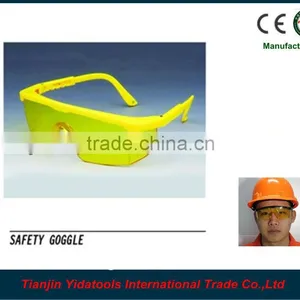 Yellow Frame and Lens Safety Glasses thumbnail-1