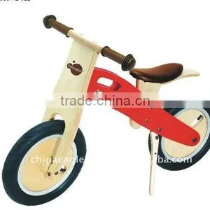 Wood Balance Bike for Kids thumbnail-1