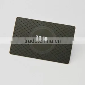 Printable Thin Thickness Black Plastic PVC Card thumbnail-1
