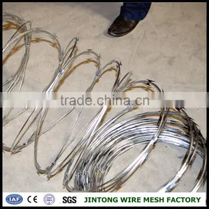 Concertina Coils/concertina Razor Wire Coil/razor Barbed Wire Fencing thumbnail-2