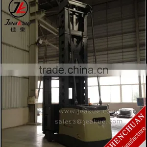Three Ways Forklift for Narrow Aisle 1800mm Battery Operated Man Up Electric Three Ways Forklift thumbnail-2