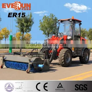 EVERUN Wheel Front End Loader With Snow Blade/snow Blower/snow Bucket thumbnail-4