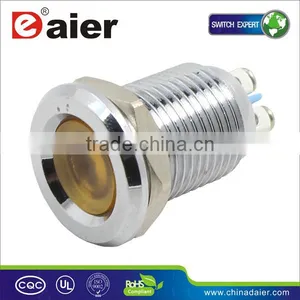 12mm Metal 24 Volt Led Indicator Lights GQ12CS-D thumbnail-1