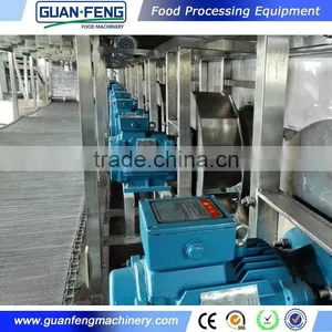 Freon Fluidized Quick Freeze Machine Fries Production Line thumbnail-6