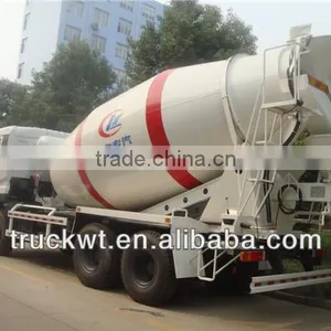 Hot Sale Dongfeng 10 Wheel Self-loading Concrete Mixer Truck thumbnail-1