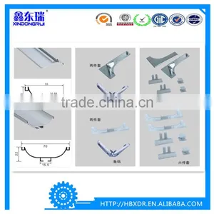 China Xindongrui Aluminum Factory High Quality Aluminum Extrusion Profile for Furniture Cabinet thumbnail-1