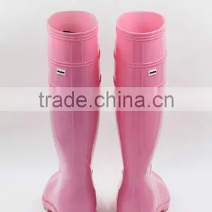 China Factory Fashion Wellingtons PVC Rain Boot,safety Shoes thumbnail-3