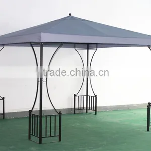 3x3m Polyester Ornamental Garden Iron Gazebo thumbnail-4