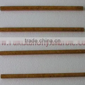 NEW INDUS GOLD (INCA GOLD) MARBLE PENCIL MOLDING thumbnail-1
