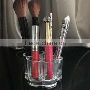 Cy270 Plum Flower Clear Acrylic Makeup Organizer Insert Makeup Box Lipstick Brush Storage Box Cases thumbnail-3