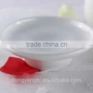 China Suppliers Customized Logo Bathroom Accessories Set White Ceramic thumbnail-5