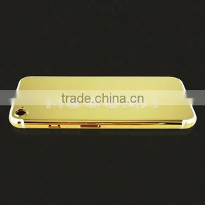 24K Gold Plated Housing, Mirror Finish Plated Gold Housing,gold Housing Back Cover for Iphone7 thumbnail-4