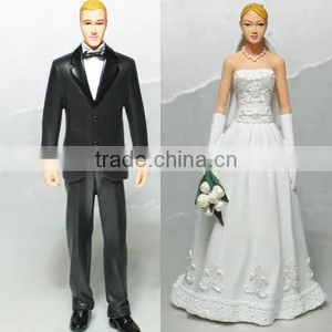 Custom Polyresin Bride and Groom Figurines thumbnail-1