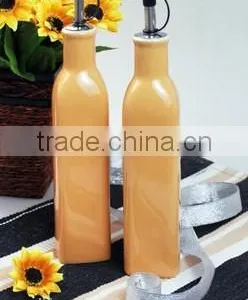 Ceramic Sell Oil & Vinegar Set,Stoneware With Decal thumbnail-6