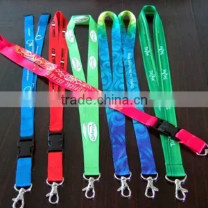 CMYK Submliamtion Polyester Lanyard Strap With Plastic Buckle thumbnail-1