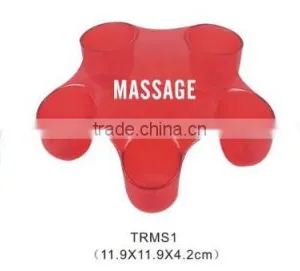 Five Leg Plastic Massager Good On Shower Good for Neck,back,shoulders,relese Stress thumbnail-1