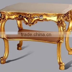 European Style With Marble Top Antique Gold Side Table/console Table FA-169P-01 thumbnail-1