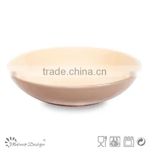 Hot Ceramic Two-tone Soup Plate Top Selling Factory thumbnail-2