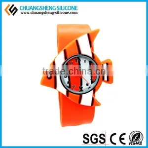 Kid Fashion Style Silicone Slap Watch thumbnail-4