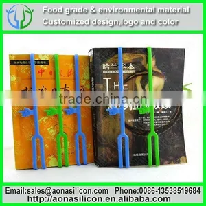 Flexible Bookmark Silicone Rubber Band thumbnail-1