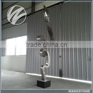 Large New Trend Customized Design Metal Garden Stainless Steel Sculpture thumbnail-2