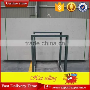 China Man-made White Carrara Quartz Slab thumbnail-2