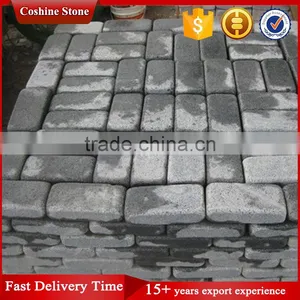 Grey Landscape Granite Cobblestone Paver, Lowes Walkway Paver thumbnail-3