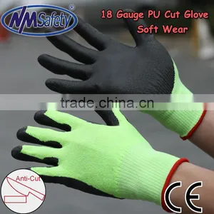 NMSAFETY 18 Gauge Cut Proof Gloves/cut Resistant Gloves/pu Anti Cut Safety Glove /cut Level 5 Glove thumbnail-1