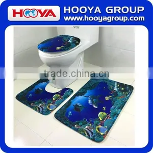 3pcs Bath Rug Toliet Seat/bath Mat /toilet Seat Cover/hot Sale thumbnail-1