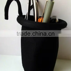 Hot Sale Fashion Style Black Neoprene Pencil Vase With Pothook thumbnail-1