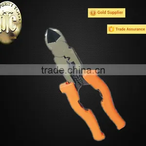 8" Heavy Duty Side Cutter w/ Wire Strippers thumbnail-1