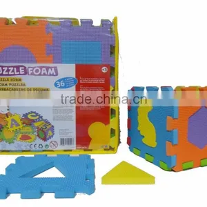 Baby EVA Puzzle Mats With Drawings and Numbers - Non-toxic, Non-smell, Durable thumbnail-1