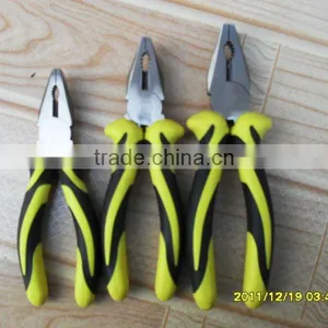 YF428 Fine Polished High Quality Plier With New Style Double Color Handle thumbnail-1