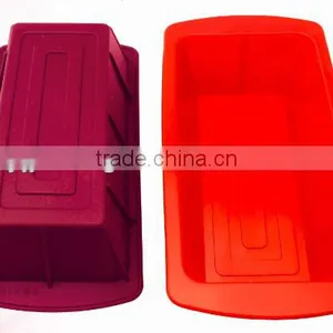 Silicone Loaf Pan Bread Baking Tray/ Cake Baking Tray Muffin Pan thumbnail-1