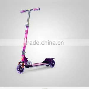 Three 120mm Big Wheels Children Scooter With Aluminum Frame for Sales thumbnail-1