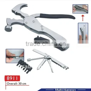 Promotion Hardware Mini Multi Function Pocket Hand Tool Hammers With Axe 8911 thumbnail-1