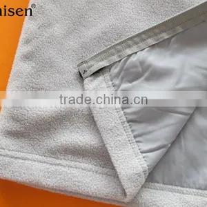 Plus Size Clothing Custom Gym Zip-up Polar Fleece Men Vest thumbnail-3