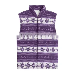 New Design Modern Best Quality Windbreak 100% Polyester Mens Vest Wholesale thumbnail-1