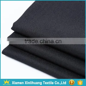 High Quality Black Color 100% Polyester Twill Gabardine Fabric for Africa Market thumbnail-1
