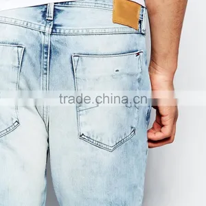 OEM Services Factory Light Blue Plain Fashion Skinny Jeans Boys thumbnail-3